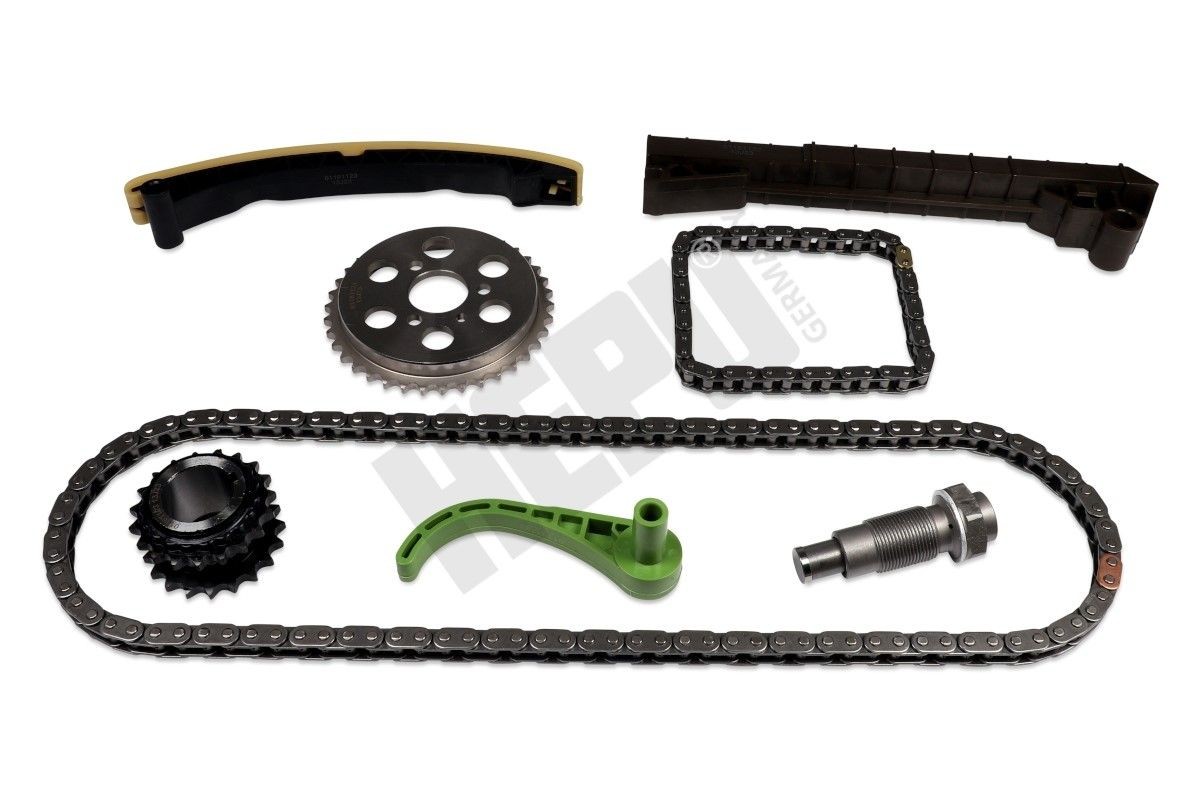HEPU Kit de chaîne de distribution 21-0118 Mercedes-Benz VIANO Chaîne de distribution HEPU 21-0118