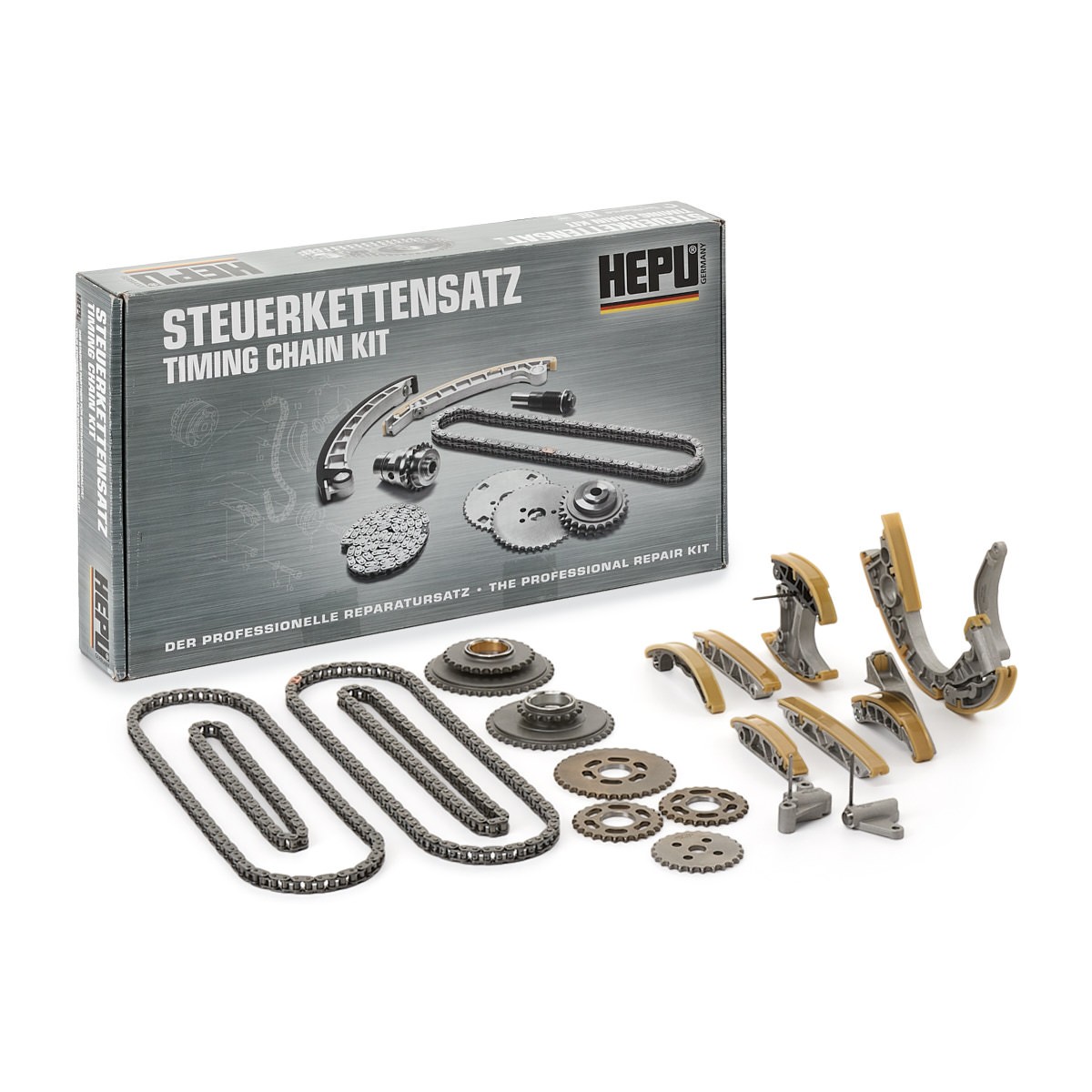 HEPU Kit de distribuição 21-0306 HEPU 21-0306 originais Kit de corrente de distribuição VW Jetta MK1 custo