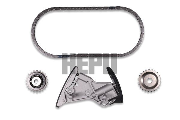 HEPU Kædesæt, oliepumpetræk 21-0511 Drivkæde HEPU Ford ESCORT 21-0511