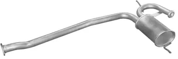 POLMO Mittenljuddämpare 21.14 POLMO 21.14 Mellan ljuddämpare Renault 19 I