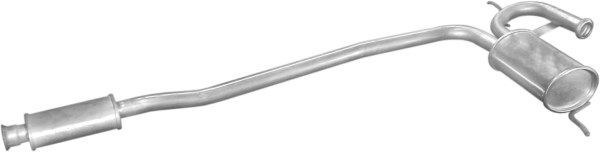 POLMO Silencieux intermédiaire 21.141 POLMO 21.141 Silencieux intermédiaire Renault 19 I à un prix avantageux