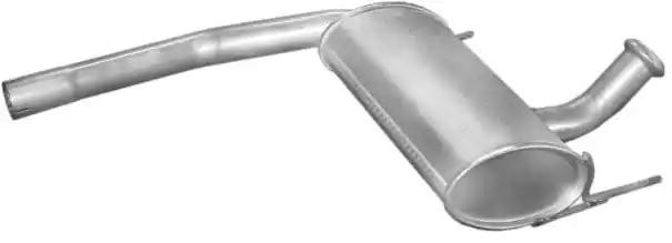 POLMO Middle silencer 21.19 POLMO 21.19 Renault 4 Estate resonator replacement