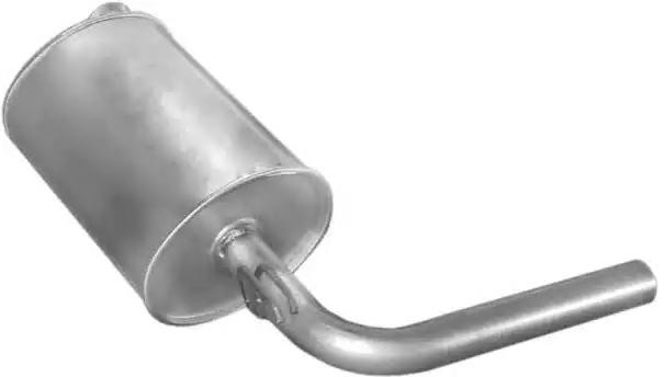 Bakre eksospotte POLMO 21.252 POLMO 21.252 Sluttlyddemper sport og universal Renault CAPTUR 2014