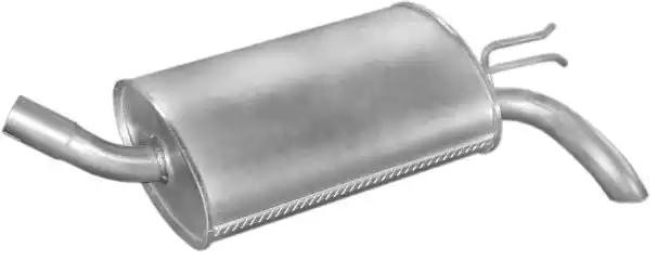 Bakre ljuddämpare POLMO 21.272 POLMO 21.272 Ljuddämpare RENAULT TWINGO 1999