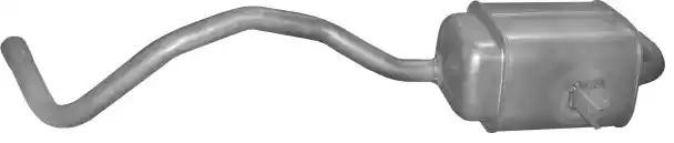 POLMO Bagpotte 21.296 21.296 Lydpotte RENAULT TALISMAN POLMO