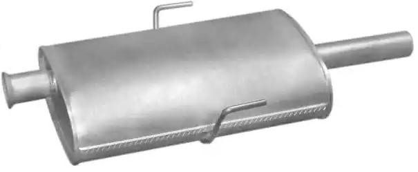 POLMO Midtre lydpotte 21.563 POLMO 21.563 originale Mellomlyddemper MERCEDES-BENZ S-Klasse pris