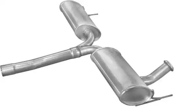 POLMO Stredný tlmič výfuku 21.62 Stredný tlmič POLMO TWINGO 21.62 lacné