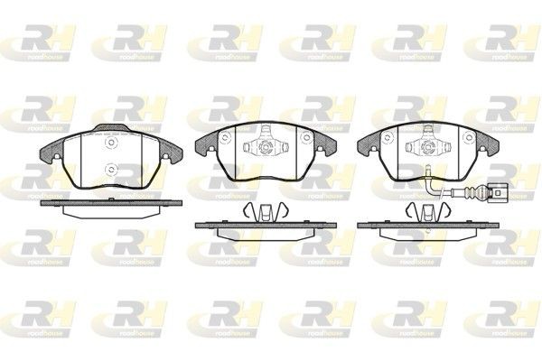 ROADHOUSE Kit pastiglie freni 21030.01 21030.01 costo Pastiglie dei freni Volkswagen ARTEON ROADHOUSE