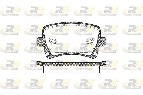 ROADHOUSE Jarrupalat, levyjarru 21031.00 21031.00 ROADHOUSE Jarrupalat Volkswagen FOX hinta