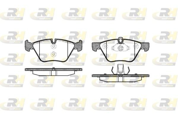 ROADHOUSE Brake pad set 21052.00 21052.00 ROADHOUSE brake pads TESLA MODEL X