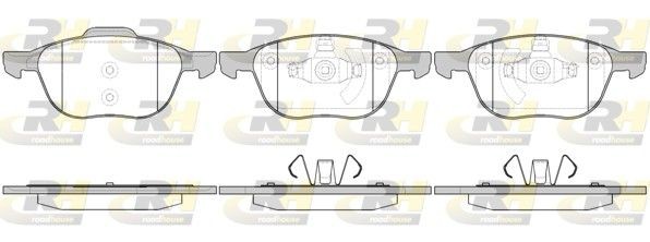 ROADHOUSE Bromsbelägg 21082.00 21082.00 ROADHOUSE bromsbeläggsats Volvo V50