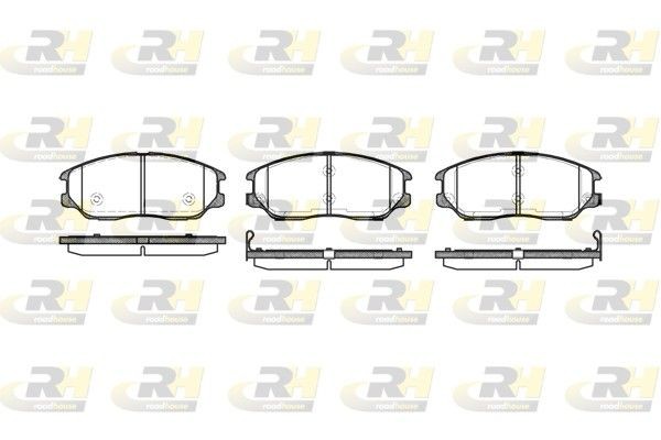 ROADHOUSE Plaquettes de frein 21085.02 Jeu de plaquettes de frein ROADHOUSE ELANTRA 21085.02 pas cher
