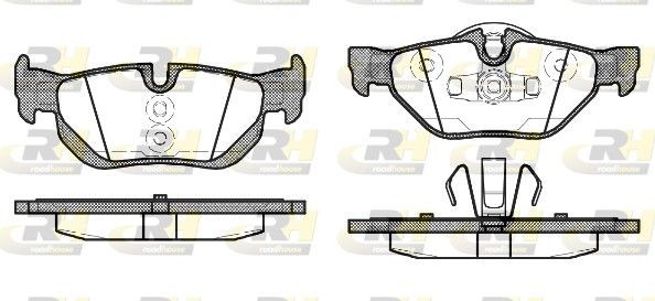 ROADHOUSE Pastilhas de travão 21145.10 21145.10 Pastilhas de travão desportivas ROADHOUSE BMW Z3