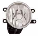Farol de nevoeiro ABAKUS 212-2090R-UQ ABAKUS 212-2090R-UQ Jogo de faróis de nevoeiro TOYOTA AYGO 2019
