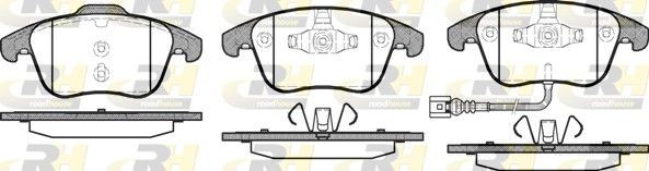 ROADHOUSE Piduriklotsid 21219.21 21219.21 Sport piduriklotsid Volkswagen POLO ROADHOUSE
