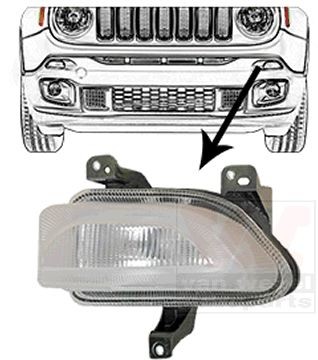 VAN WEZEL Tagfahrlicht 2126957 2126957 Tagfahrlicht VAN WEZEL SKODA KODIAQ