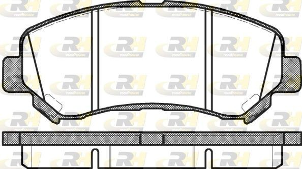 ROADHOUSE Jarrupalat, levyjarru 21318.00 21318.00 ROADHOUSE Etujarrupalat MINI Coupe