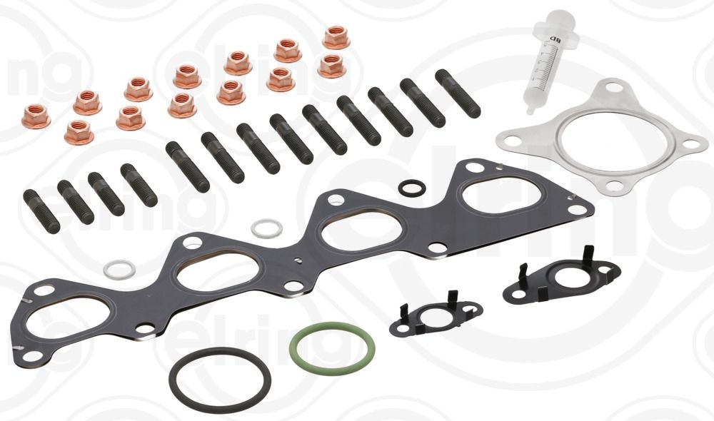 ELRING Turbocharger, montageset 214.600 Honda LEGEND Montageset uitlaat ELRING 214.600
