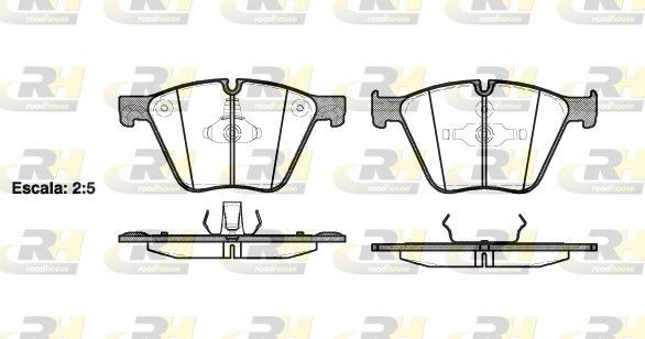 ROADHOUSE Kit pastiglie freni 21419.00 21419.00 Pastiglie dei freni ROADHOUSE BMW Serie 7 costo