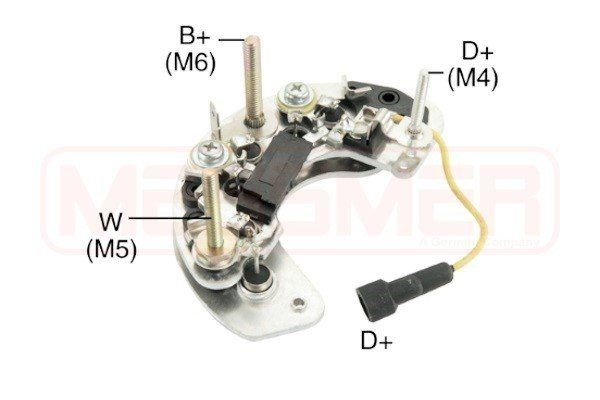 MESSMER Likriktare, generator 215500 MESSMER 215500 Generatordelar Escort Express '86 (ALF) original