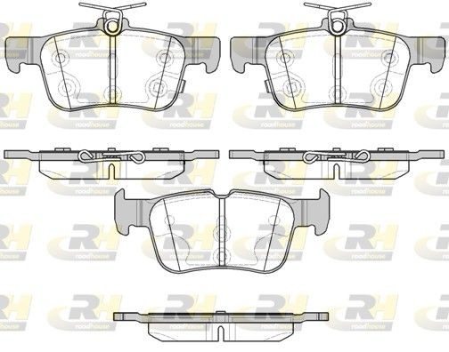 ROADHOUSE Brake pad set 21551.12 21551.12 ROADHOUSE brake pads for TESLA MODEL X