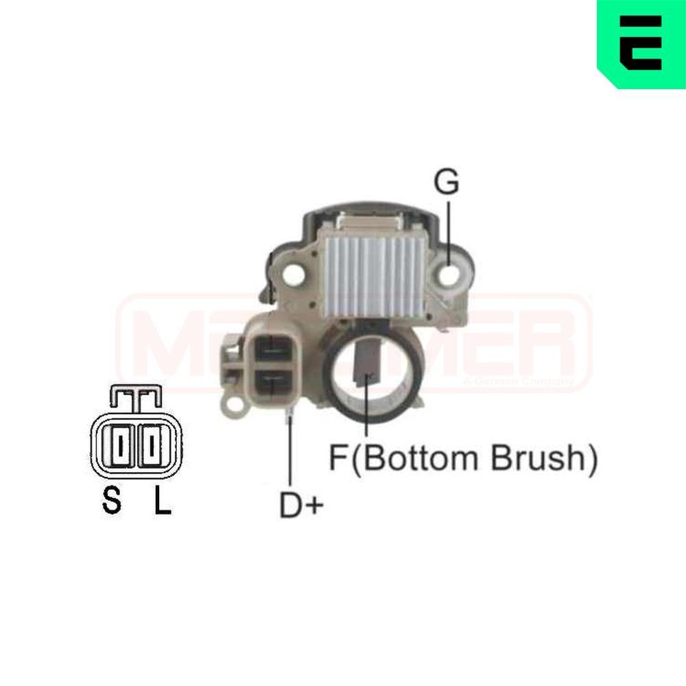 ERA Jänniteensäädin 215562 Hyundai i20 pb laturin jännitteensäädin ERA 215562