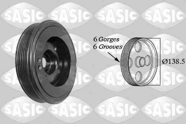 SASIC Rihmaratas, väntvõll 2156077 SASIC 2156077 Väntvõlli rihmaratas Audi Q7 4M hind