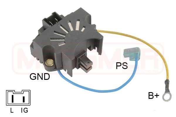 MESSMER Alternator Regulator 215736 MESSMER 215736 Renault 9 Saloon alternator voltage regulator replacement