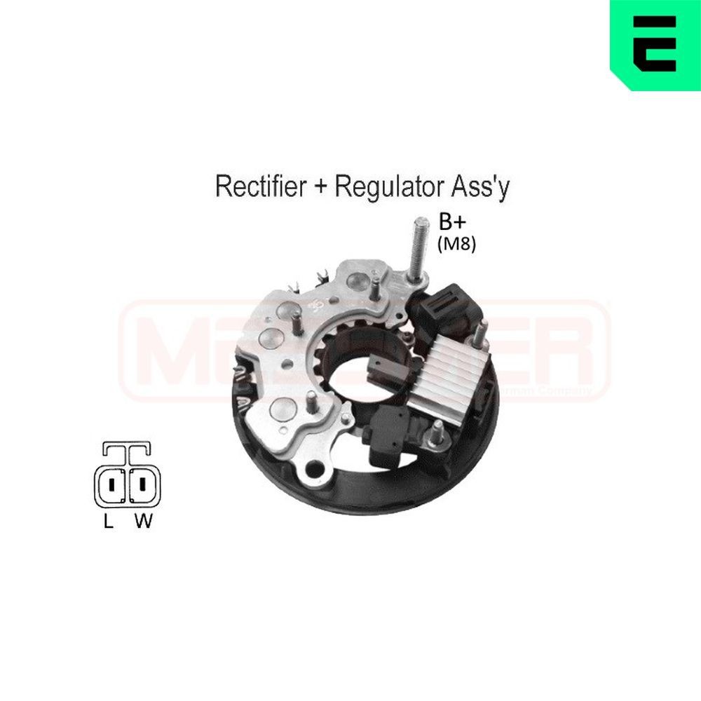 ERA Usmerňovač alternátora 215943 Jednotlivé diely ERA BMW X3 215943