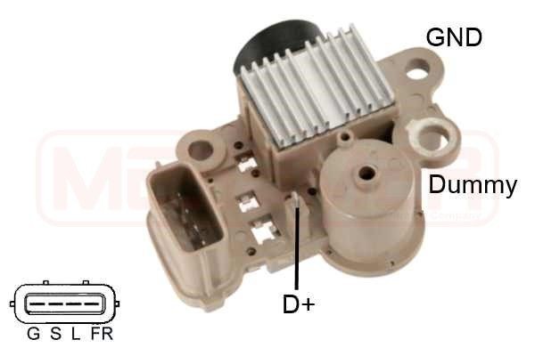 MESSMER Laddningsregulator 215959 215959 MESSMER generatorregulator HYUNDAI COUPE