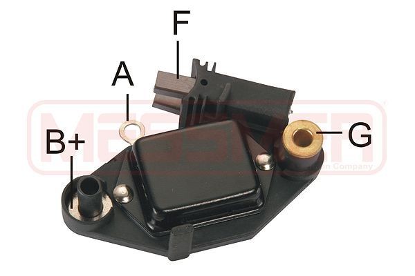 MESSMER Régulateur d'alternateur 216169 MESSMER Régulateur d'alternateur DODGE 216169