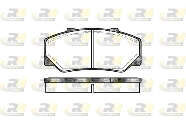 ROADHOUSE Bremseklosser 2176.00 2176.00 Bremsekloss VOLVO C70 ROADHOUSE
