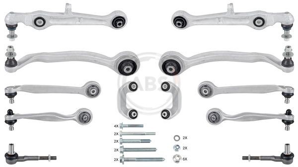 A.B.S. Kit riparazione, Braccio trasversale 219916 219916 Kit riparazione braccio oscillante A.B.S. FIAT MULTIPLA costo
