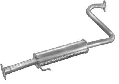 POLMO Μεσαίο σιλανσιέ 22.31 POLMO 22.31 Μεσαίο καζανάκι εξάτμισης Rover 45 RT φθηνά