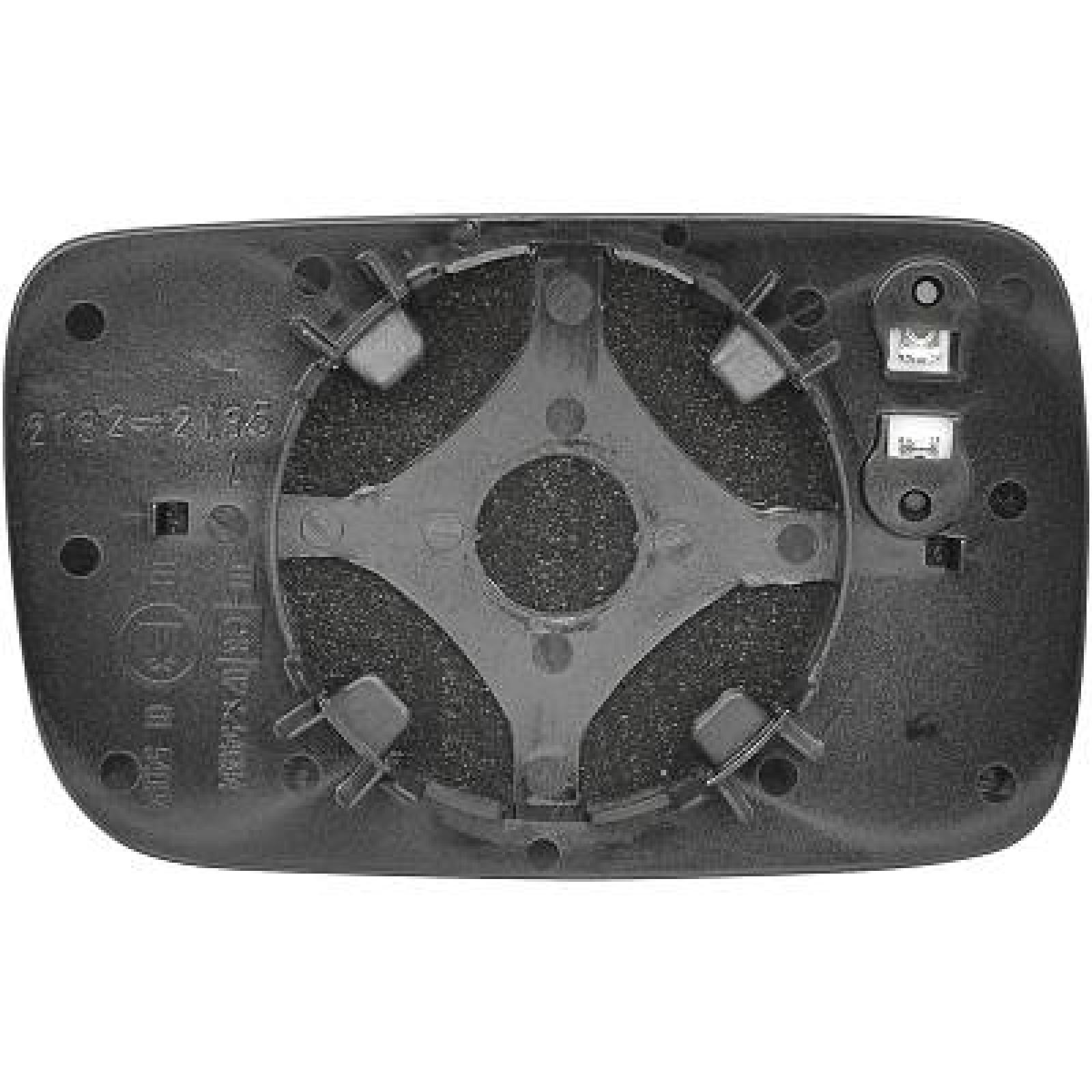 DIEDERICHS Backspegelglas 2203428 Polo 6n1 Backspegel DIEDERICHS 2203428