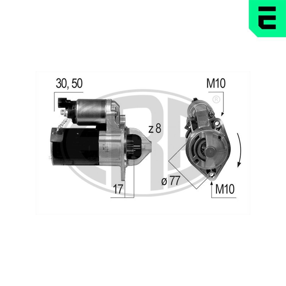 ERA Μίζα 220543 220543 Μίζα ERA BMW X3