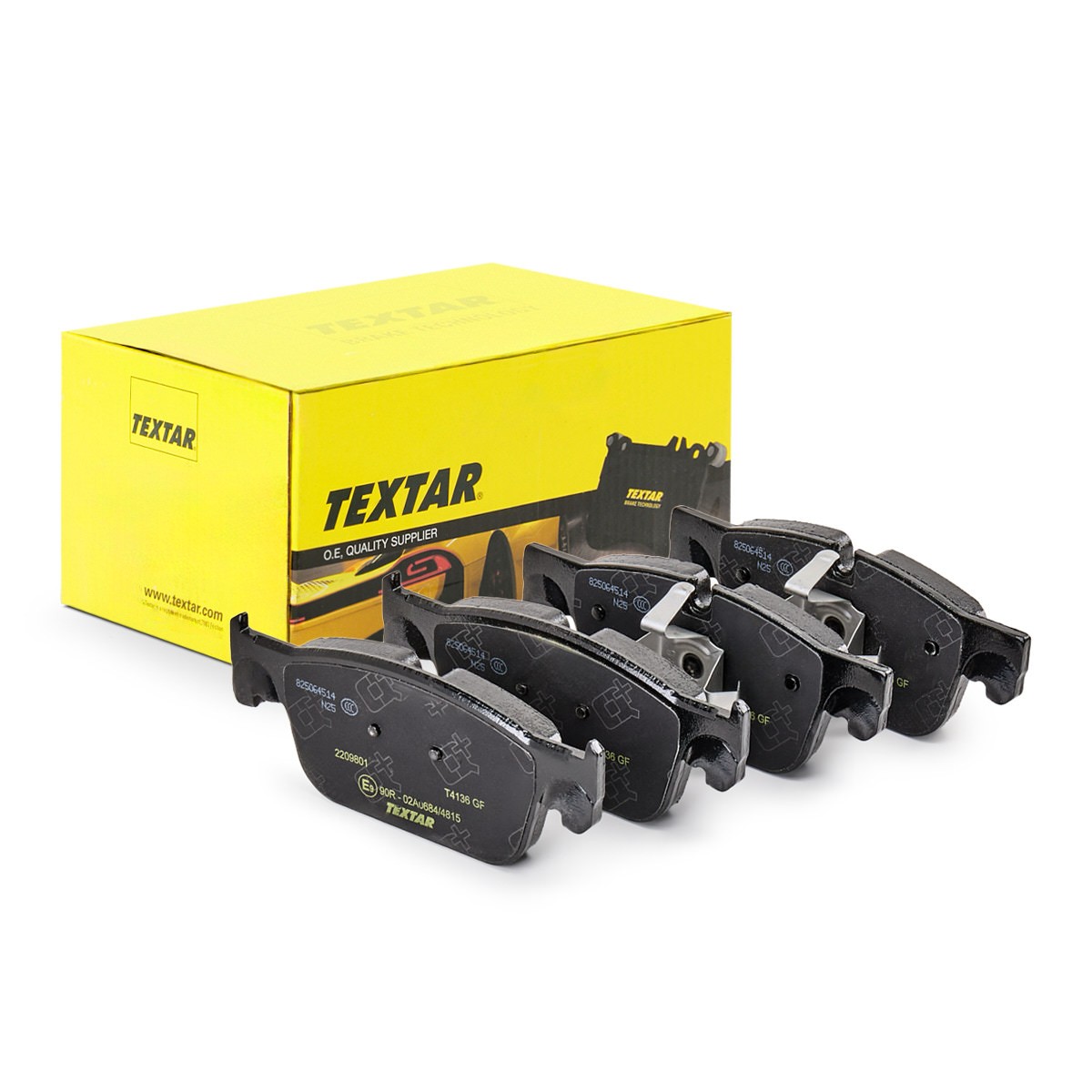 TEXTAR Remblokken 2209801 2209801 Race-remblokken TEXTAR VOLVO XC 90