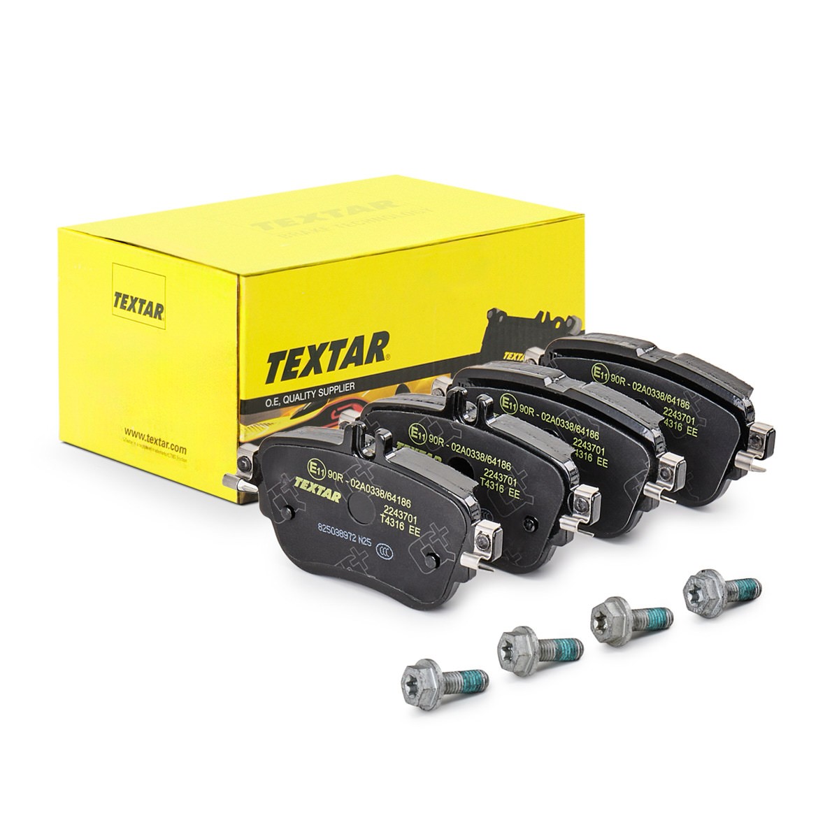 TEXTAR Pastilhas de travão 2243701 TEXTAR 2243701 Pastilhas de travão MERCEDES-BENZ Classe E Cabriolet (A238) E 400 4-matic (238.466) 333 cv 2024