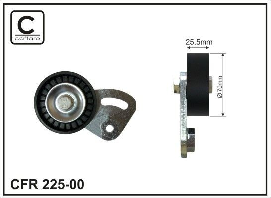 CAFFARO Napinák rebrovaného klinového remeňa 225-00 Napínacie rameno CAFFARO VOLVO 225-00