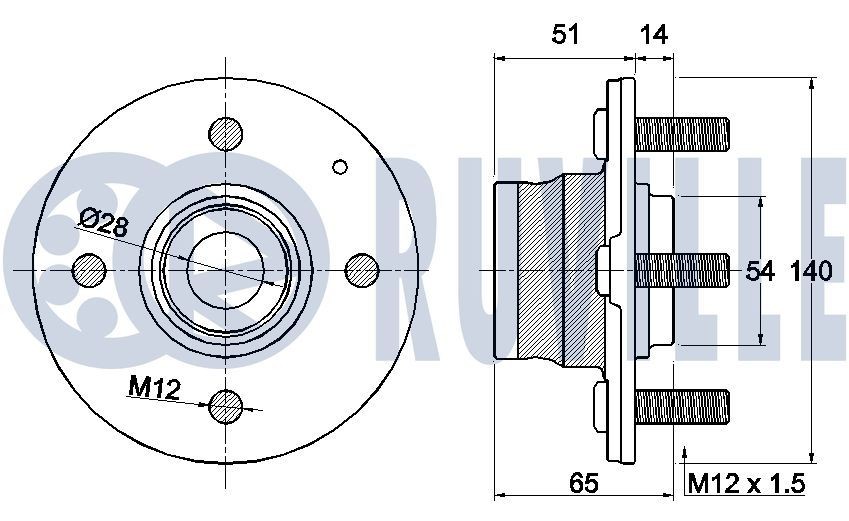 RUVILLE Kamakselsett 225308 Kamakselsett RUVILLE CX-5 225308 billige