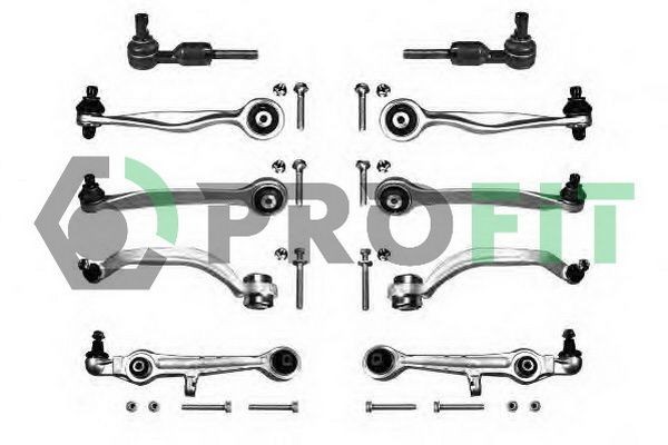 PROFIT Javítókészlet, keresztlengőkar 2306-0001 autó Szerelőkészlet vezetőkar PROFIT 2306-0001 rendelés