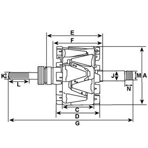 HC-Cargo Alternator Regulator 230624 HC-Cargo 230624 Renault Megane LA alternator regulator cost