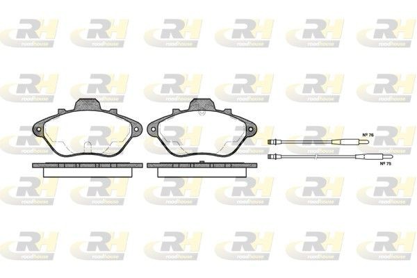 ROADHOUSE Kit pastiglie freni 2310.14 2310.14 costo Pastiglie freno sportive CITROËN DS3 ROADHOUSE