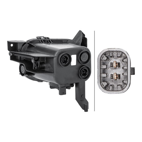 HELLA Mistlamp 1NA 354 680-021 Opel KADETT Mistlicht HELLA 1NA 354 680-021