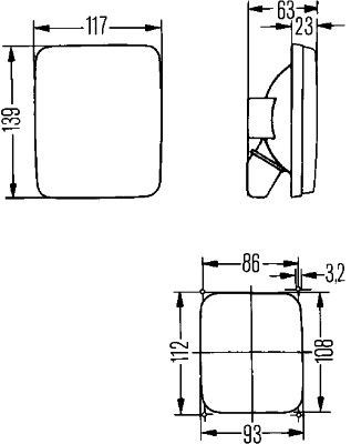 HELLA Bremsleuchte 2DA 005 200-161 BMW E39 Bremslicht 2DA 005 200-161 HELLA