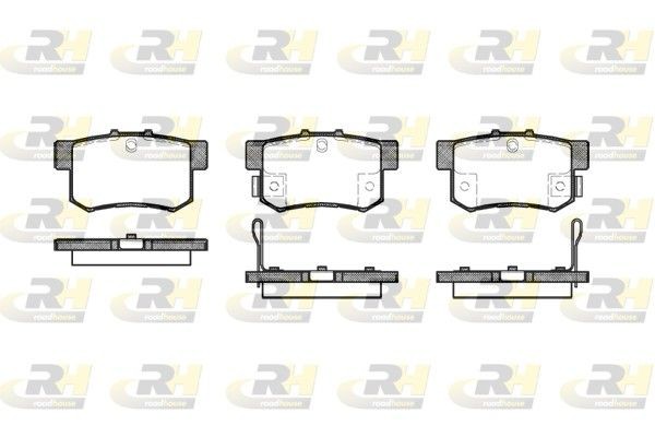 ROADHOUSE Bromsbelägg 2325.22 2325.22 ROADHOUSE bromsbelägg sport FIAT TIPO