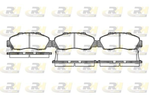 ROADHOUSE Bromsbelägg 2351.02 ROVER bromsbelägg sport ROADHOUSE 2351.02