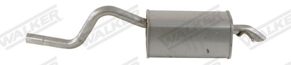 WALKER Rear silencer 23997 23997 WALKER exhaust silencer for RENAULT KANGOO