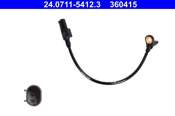 ATE Sensor, ABS 24.0711-5412.3 Hjulhastighetsfoler ATE Hyundai ELANTRA 24.0711-5412.3