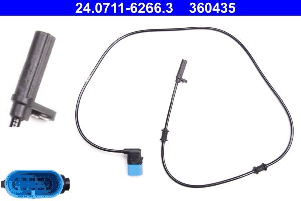 Andur, rattapöörete arv ATE 24.0711-6266.3 ATE 24.0711-6266.3 MERCEDES-BENZ SL 2016 ABS andur